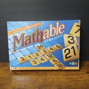 Mathable Deluxe Board Game Family Games America Sealed Math Numbers, New/Sealed